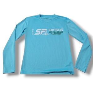 Alanic Top Size Small Biofreeze San Francisco Half Marathon T-Shirt Long Sleeve